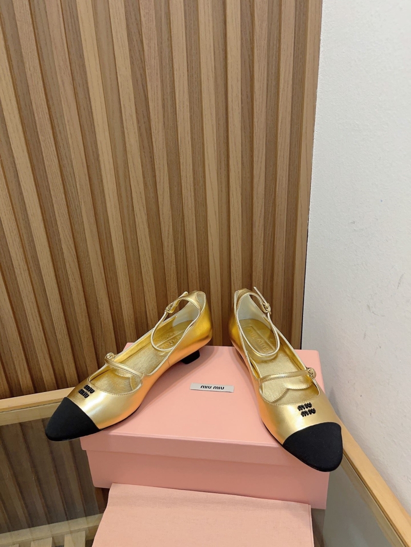 Miu Miu flat shoes